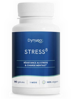 Flacon de complément alimentaire anti-stress Dynveo