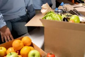 Banque alimentaire pour aider le budget étudiant