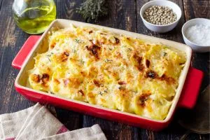 Gratin dauphinois pour limiter le gaspillage alimentaire.