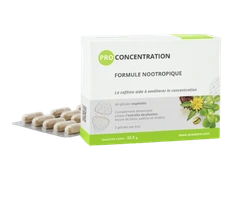 Complément alimentaire pour le TDAH adulte de la marque Anastore. Spécialement conçu pour la concentration.